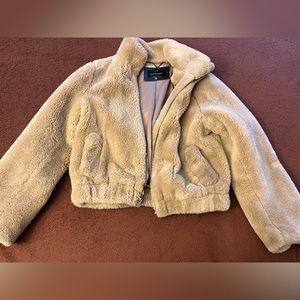 Lucky brand fluffy jacket